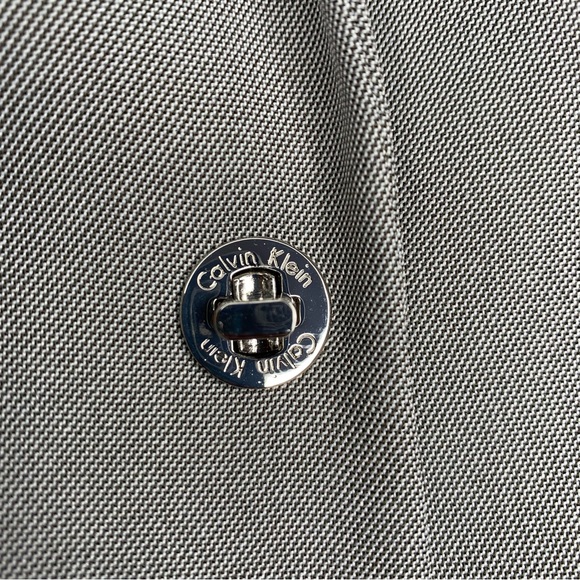 NWT Calvin Klein, gray suit blazer, size 6 - Picture 4 of 15